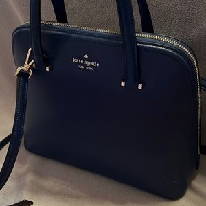 Kate Spade, shoulder Bag, navy blue, never used